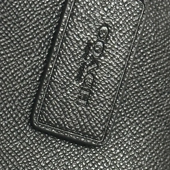 Coach leather Black Crossbody Bag